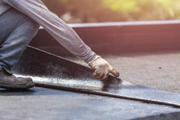 Professional Emergency Waterproofing technician working in Dover, OH